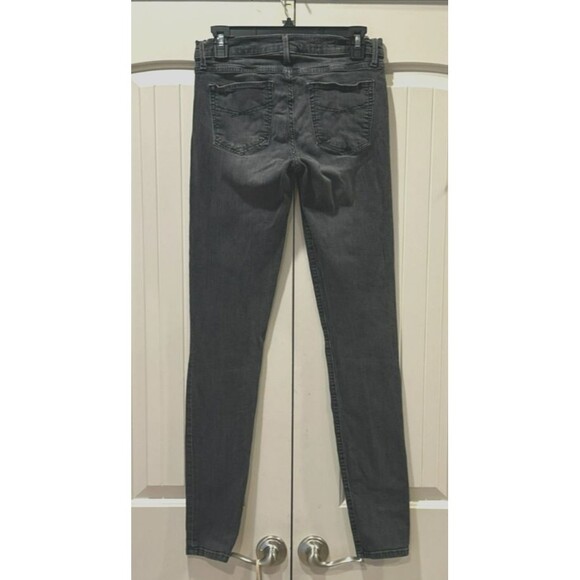 Gap 1969 Black Stretch Skinny Leggings Jeans Women's Size 29/ 8T - Picture 2 of 4